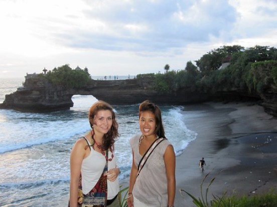 Us at Tanah Lot