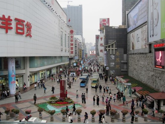 Chengdu China Shopping