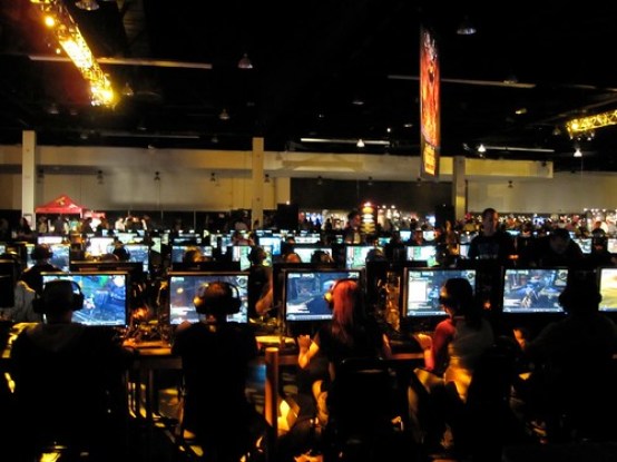 BlizzCon Gaming section