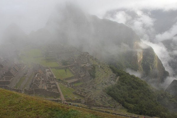 Machu Picchu at sunrise