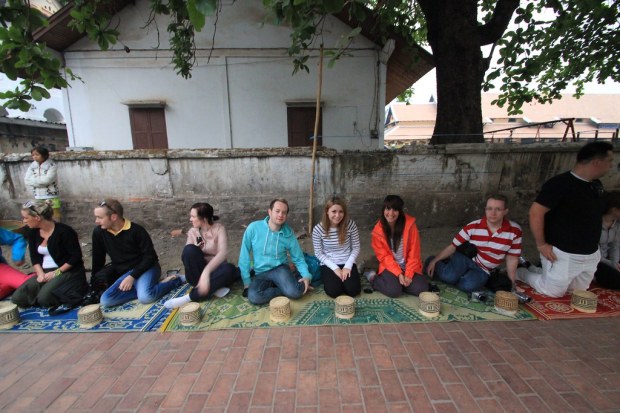 Giving Alms - Luang Prabang, Laos