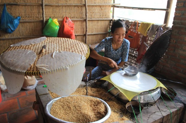 Rice Crackers, Floating Markets - Mekong Delta, Vietnam