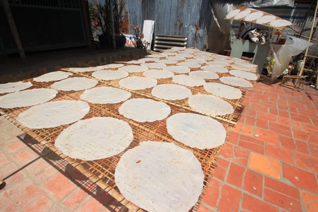 Rice Crackers, Floating Markets - Mekong Delta, Vietnam