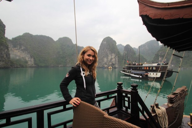 Chinese Junk Boat Cruise - Halong Bay, Vietnam