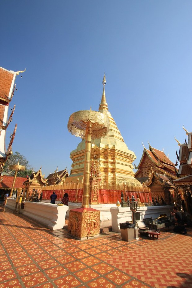 Wat Prathat Temple- Chiang Mai, Thailand