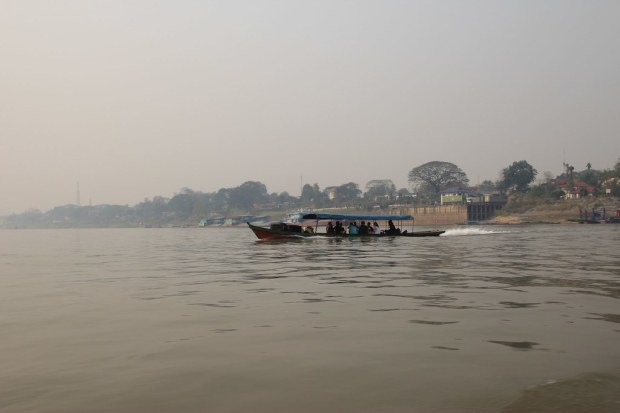 Laos Border Crossing - Mekong River, Laos