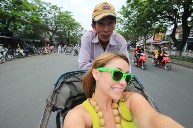 Cyclo ride- Hue, Vietnam