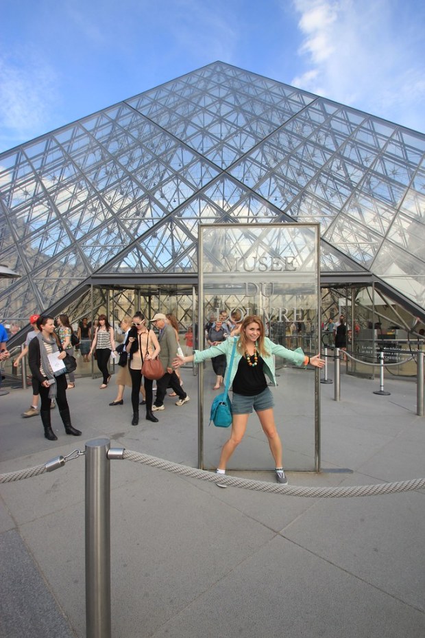 the Louvre- Paris, France