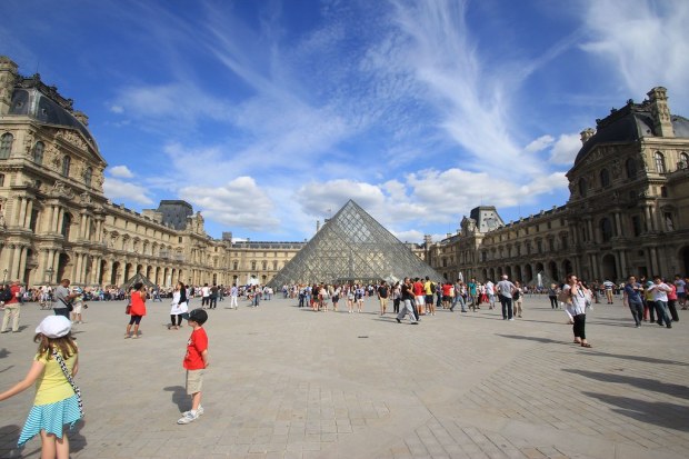 the Louvre- Paris, France