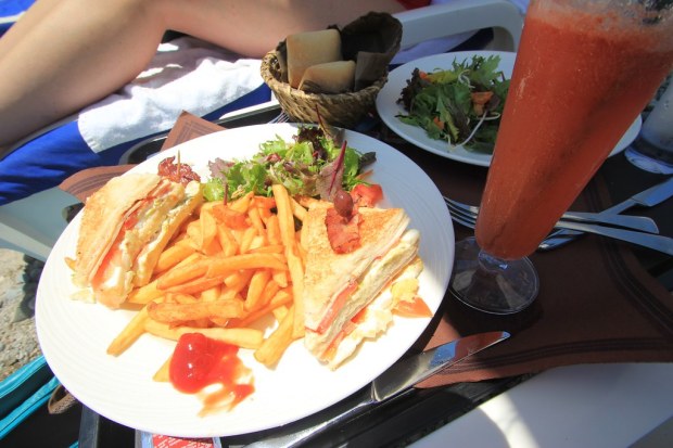 Lunch on the Beach- French Riviera - Nice, France