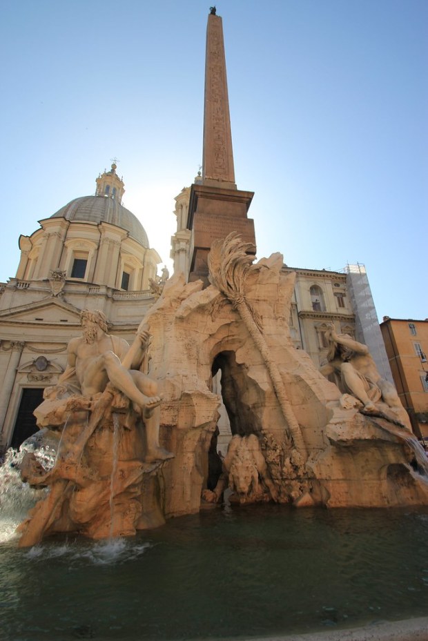 Fountain of Four Rivers - Rome, Italy