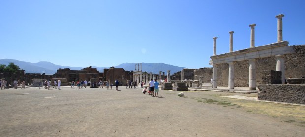 Main Square Ruins - Pompeii, Italy