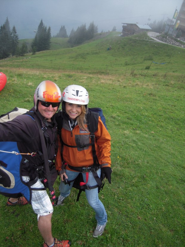 Paragliding- Hopfgarten, Austria