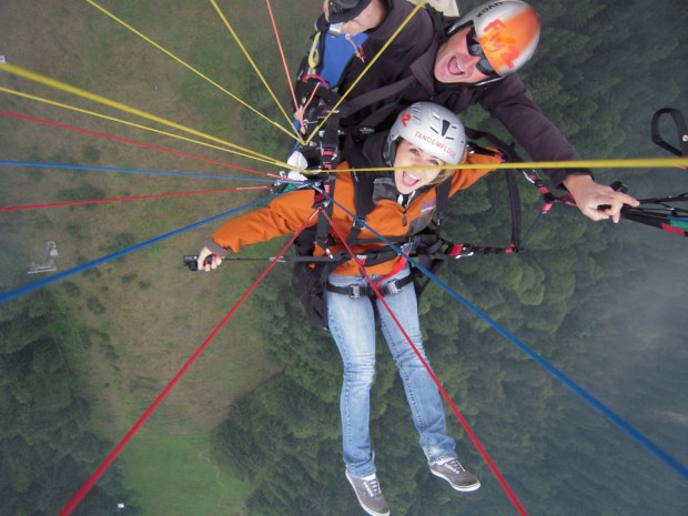 Paragliding- Hopfgarten, Austria