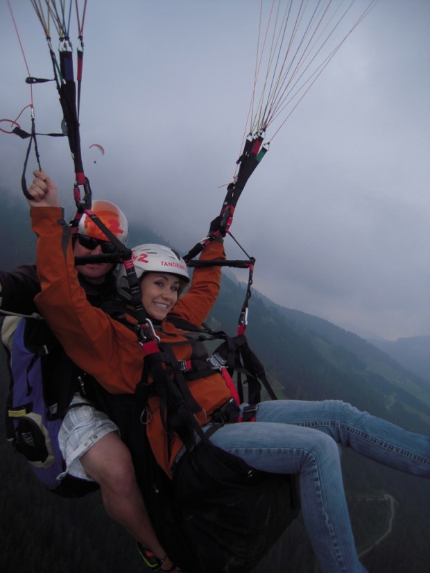 Paragliding- Hopfgarten, Austria