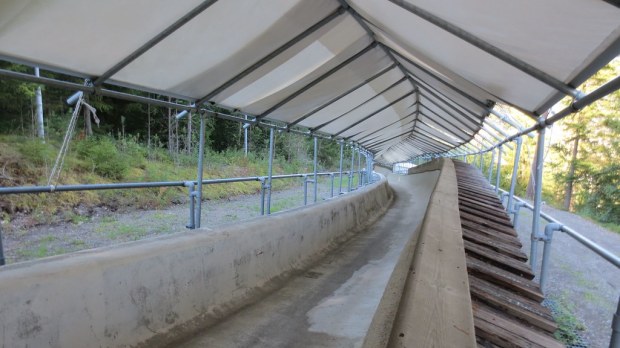 Olympic Bobsled Ride- Lillehammer, Norway