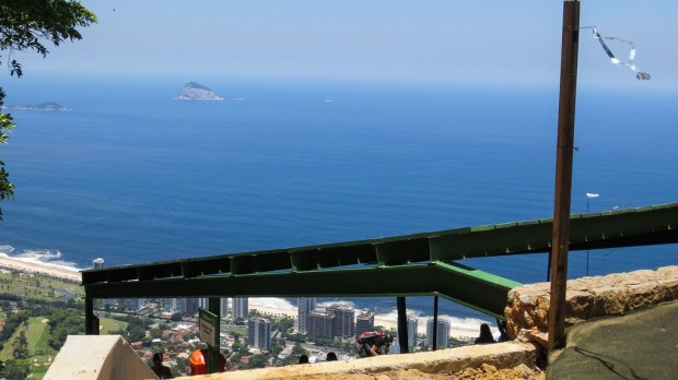 View from Hangliding Platform - Rio de Janerio, Brazil