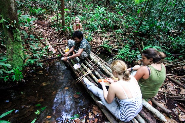 Preparing Dinner - Amazon, Brazil