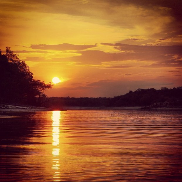 #Sunset in the #Amazon #Brazil #travelpics #ttot #travel