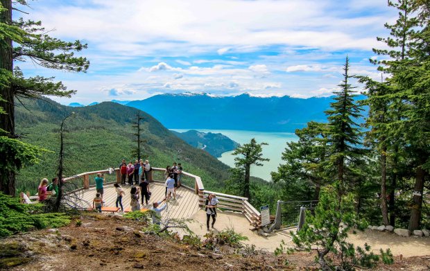 Sky Pilot Viewing Platform-Sea-to-Sky Gondola, Squamish BC